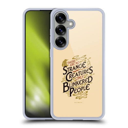 Fantastic Beasts The Crimes Of Grindelwald Art Nouveau Strange Creatures Soft Gel Case for Samsung Galaxy S25+ & MagSafe