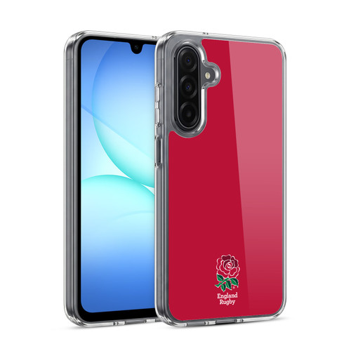 England Rugby Union 2016/17 The Rose Plain Red Soft Gel Case for Samsung Galaxy A17 4G / 5G