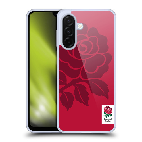 England Rugby Union 2016/17 The Rose Mono Rose Soft Gel Case for Samsung Galaxy A26 5G