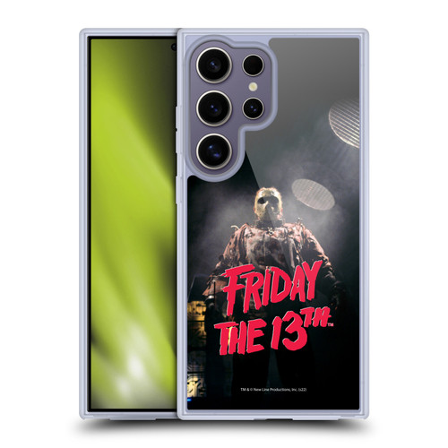 Friday the 13th: Jason X Graphics Jason Voorhees Soft Gel Case for Samsung Galaxy S25 Ultra & MagSafe
