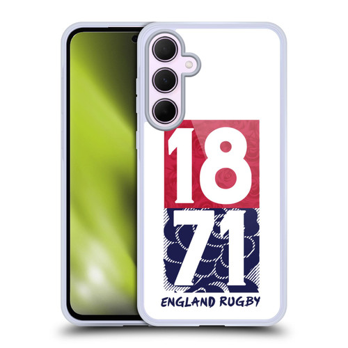 England Rugby Union 2016/17 The Rose 1871 Soft Gel Case for Samsung Galaxy A35 5G