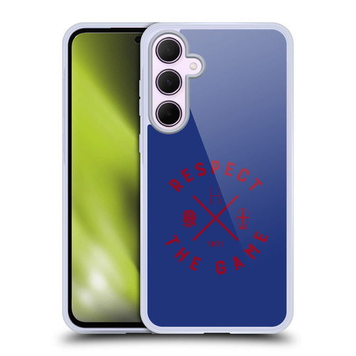 England Rugby Union 2016/17 The Rose Respect The Game Soft Gel Case for Samsung Galaxy A35 5G