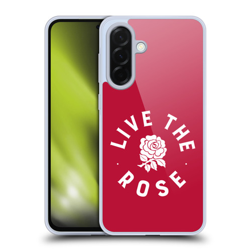 England Rugby Union 2016/17 The Rose Live The Rose Soft Gel Case for Samsung Galaxy A36 5G
