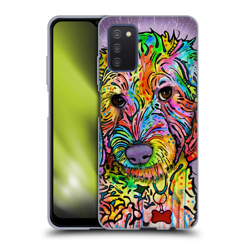 Dean Russo Dogs 3 Sweet Poodle Soft Gel Case for Samsung Galaxy A03s (2021)