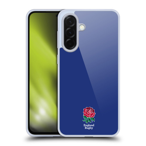 England Rugby Union 2016/17 The Rose Plain Navy Soft Gel Case for Samsung Galaxy A36 5G