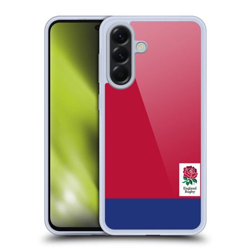 England Rugby Union 2016/17 The Rose Colour Block Soft Gel Case for Samsung Galaxy A56 5G