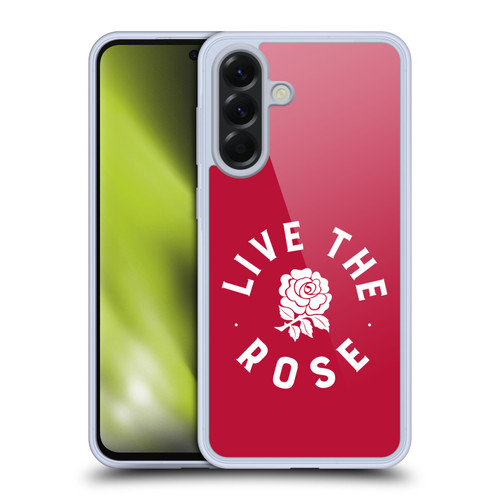 England Rugby Union 2016/17 The Rose Live The Rose Soft Gel Case for Samsung Galaxy A56 5G