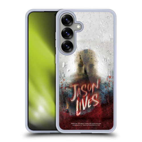Friday the 13th Part VI Jason Lives Key Art Poster 2 Soft Gel Case for Samsung Galaxy S25+ & MagSafe