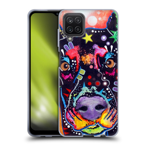 Dean Russo Dogs 3 Doberman Soft Gel Case for Samsung Galaxy A12 (2020)