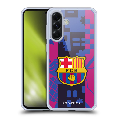 FC Barcelona 2021/22 CREST KIT Third Soft Gel Case for Samsung Galaxy A56 5G