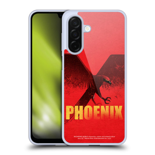Fantastic Beasts: Secrets of Dumbledore Graphic Badges Phoenix Soft Gel Case for Samsung Galaxy A26 5G