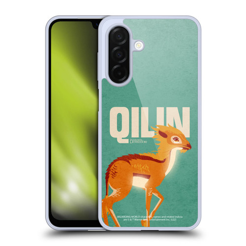 Fantastic Beasts: Secrets of Dumbledore Graphic Badges Qilin Soft Gel Case for Samsung Galaxy A26 5G