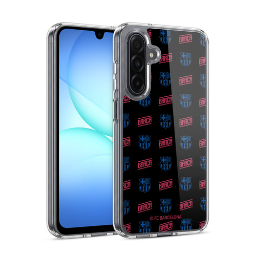 FC Barcelona Forca Barca Pattern Soft Gel Case for Samsung Galaxy A17 4G / 5G
