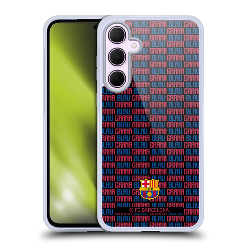 FC Barcelona Culé  Blaugrana Soft Gel Case for Samsung Galaxy A35 5G