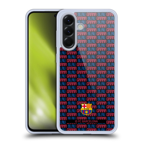 FC Barcelona Culé  Blaugrana Soft Gel Case for Samsung Galaxy A56 5G