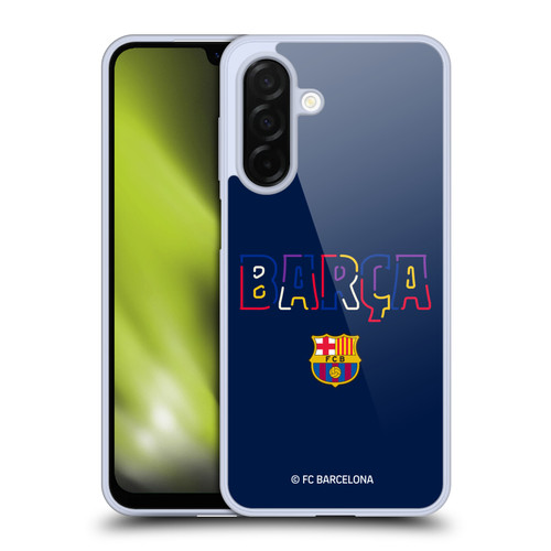 FC Barcelona Graphics Neon Barca Soft Gel Case for Samsung Galaxy A26 5G