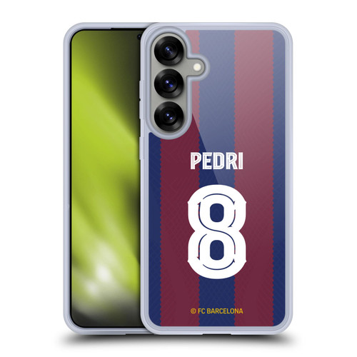 FC Barcelona 2023/24 Players Home Kit Pedri Soft Gel Case for Samsung Galaxy S25+ & MagSafe