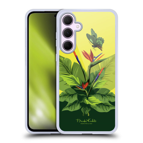 Frida Kahlo Tropical Birds on Branches Soft Gel Case for Samsung Galaxy A35 5G