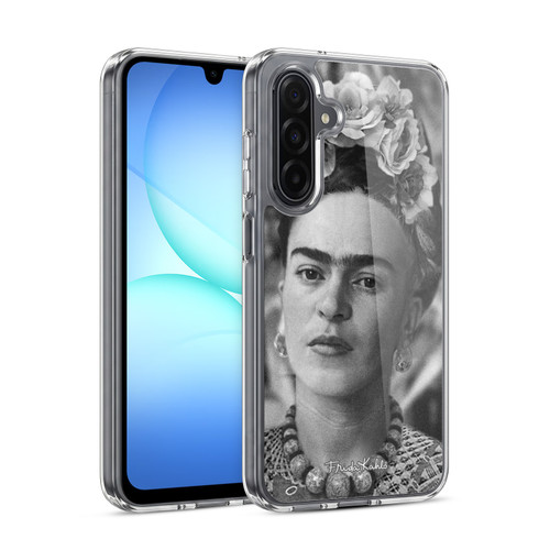 Frida Kahlo Portraits And Quotes Floral Headdress Soft Gel Case for Samsung Galaxy A17 4G / 5G