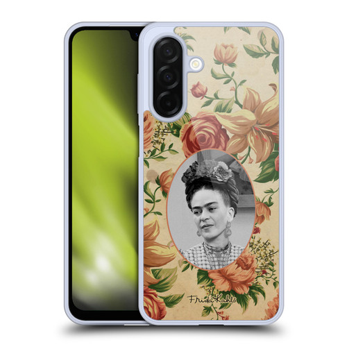 Frida Kahlo Portraits And Quotes Floral Soft Gel Case for Samsung Galaxy A26 5G