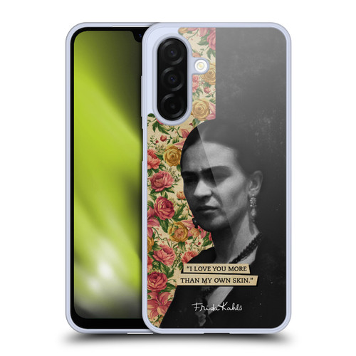 Frida Kahlo Portraits And Quotes I Love You Soft Gel Case for Samsung Galaxy A26 5G