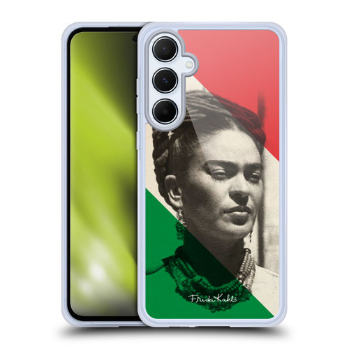 Frida Kahlo Portraits And Quotes Retrato Soft Gel Case for Samsung Galaxy A55 5G