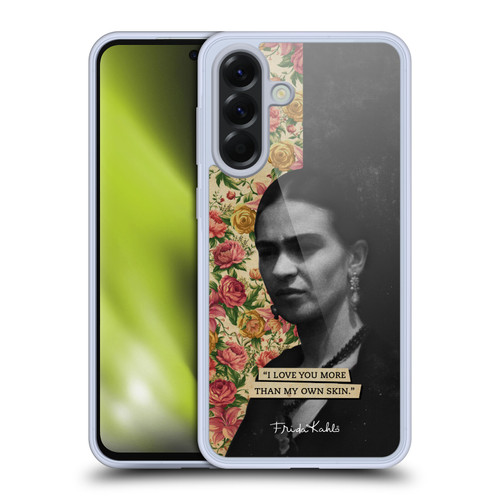 Frida Kahlo Portraits And Quotes I Love You Soft Gel Case for Samsung Galaxy A56 5G