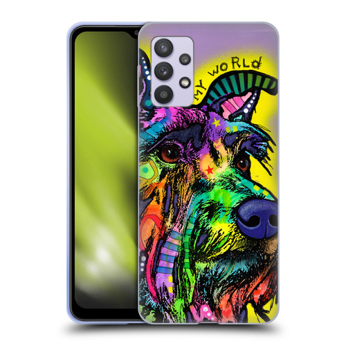 Dean Russo Dogs 3 My Schnauzer Soft Gel Case for Samsung Galaxy A32 5G / M32 5G (2021)