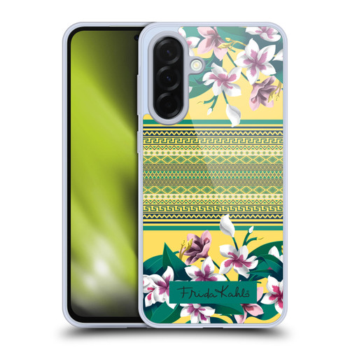Frida Kahlo Flowers Tribal Plumeria Soft Gel Case for Samsung Galaxy A36 5G