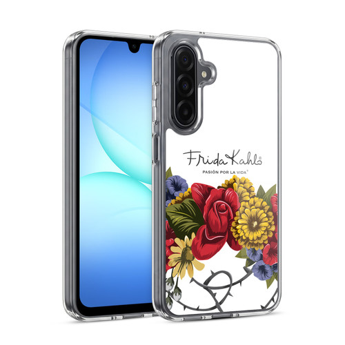 Frida Kahlo Red Florals Bunch Soft Gel Case for Samsung Galaxy A17 4G / 5G