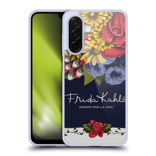 Frida Kahlo Red Florals Blooms Soft Gel Case for Samsung Galaxy A26 5G