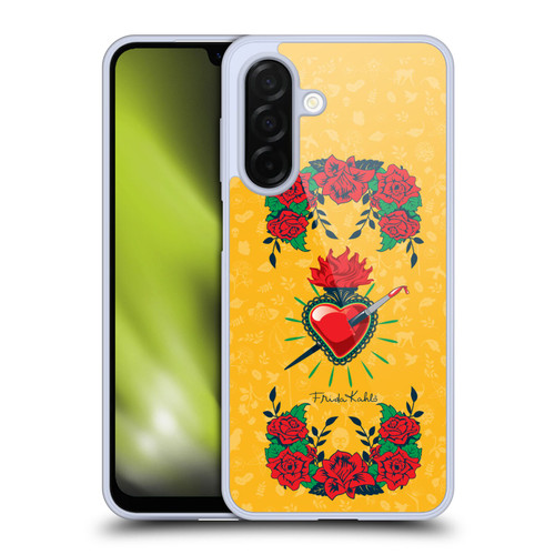 Frida Kahlo Icons Heart and Roses Soft Gel Case for Samsung Galaxy A26 5G