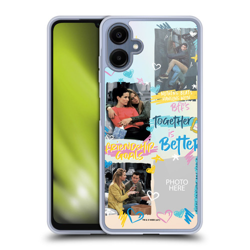 Custom Customised Personalised Friends TV Show Art Friendship Goals Soft Gel Case for Samsung Galaxy A06 4G / 5G