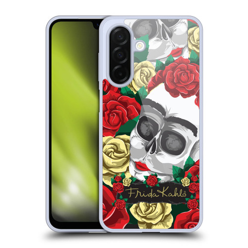 Frida Kahlo Roses Pair Skull Soft Gel Case for Samsung Galaxy A26 5G