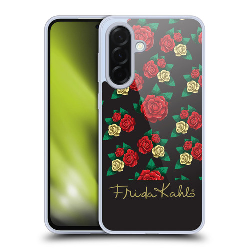 Frida Kahlo Roses Pattern Soft Gel Case for Samsung Galaxy A36 5G