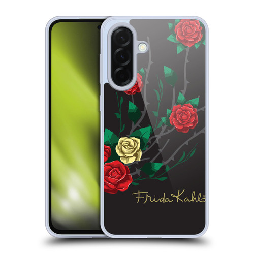 Frida Kahlo Roses Shrub Soft Gel Case for Samsung Galaxy A36 5G