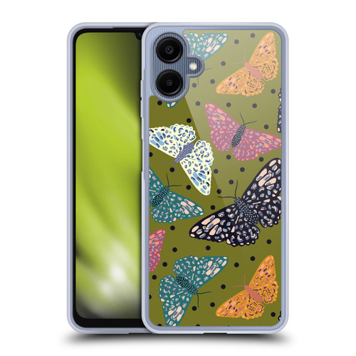 Gabriela Thomeu Retro Winter Butterflies Soft Gel Case for Samsung Galaxy A06 4G / 5G