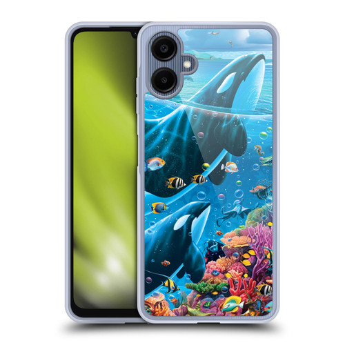 Michael David Ward Animals Sea Tales Soft Gel Case for Samsung Galaxy A06 4G / 5G