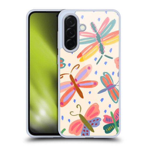 Gabriela Thomeu Art Happy And Colorful Butterlies Soft Gel Case for Samsung Galaxy A36 5G