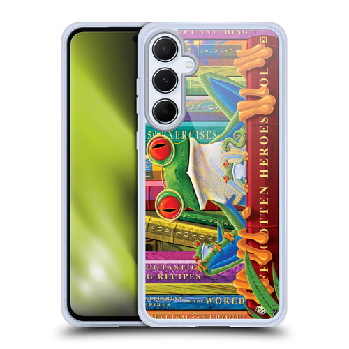 Michael David Ward Animals Frog Soft Gel Case for Samsung Galaxy A55 5G