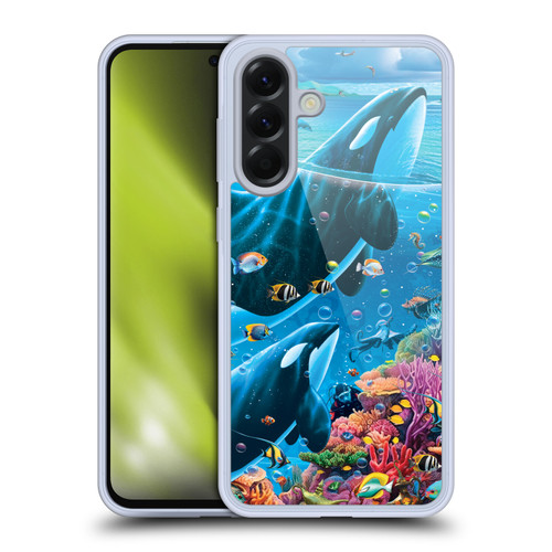 Michael David Ward Animals Sea Tales Soft Gel Case for Samsung Galaxy A56 5G