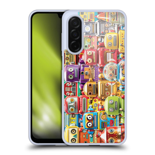 Michael David Ward Fantasy & Whimsical Toy Robots Soft Gel Case for Samsung Galaxy A26 5G