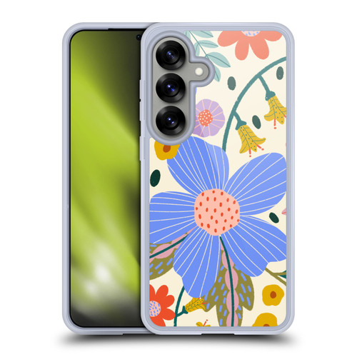 Gabriela Thomeu Floral Pure Joy - Colorful Floral Soft Gel Case for Samsung Galaxy S25 & MagSafe