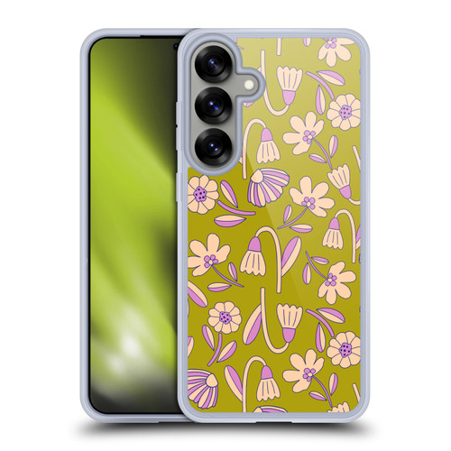 Gabriela Thomeu Floral Art Deco Soft Gel Case for Samsung Galaxy S25+ & MagSafe
