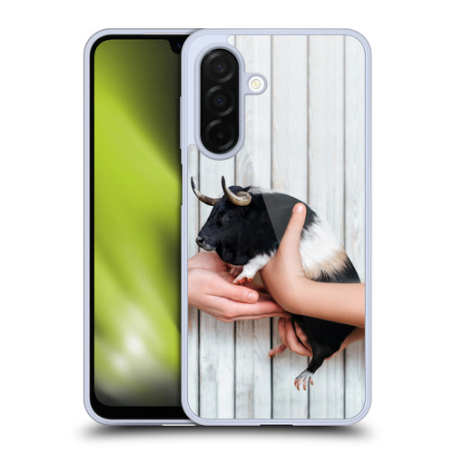 Pixelmated Animals Surreal Wildlife Guinea Bull Soft Gel Case for Samsung Galaxy A26 5G
