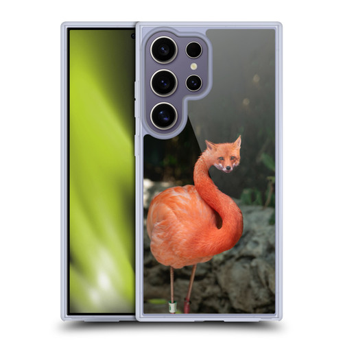 Pixelmated Animals Surreal Wildlife Foxmingo Soft Gel Case for Samsung Galaxy S25 Ultra & MagSafe