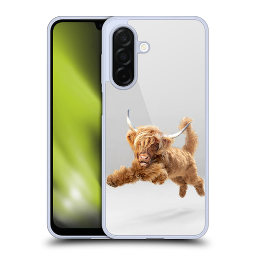 Pixelmated Animals Surreal Pets Highland Pup Soft Gel Case for Samsung Galaxy A26 5G