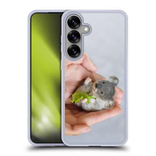 Pixelmated Animals Surreal Pets Baby Koala Soft Gel Case for Samsung Galaxy S25+ & MagSafe