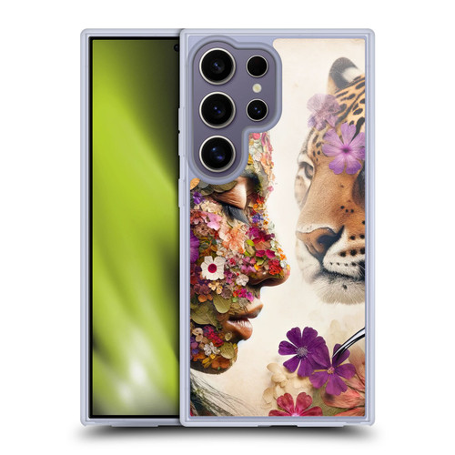 Shambhala Light Visionary Art Ethereal Graphics Flora & Fauna Soft Gel Case for Samsung Galaxy S25 Ultra & MagSafe