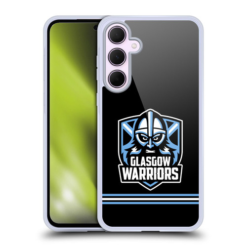 Glasgow Warriors Logo Stripes Black Soft Gel Case for Samsung Galaxy A35 5G